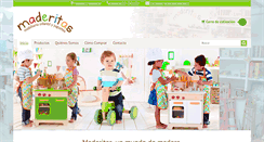 Desktop Screenshot of maderitas.cl